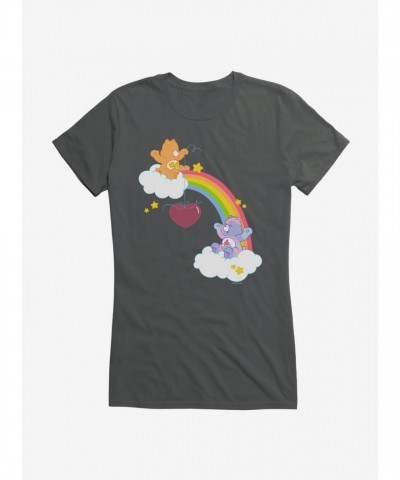 Care Bears Love Sharing Grey T-Shirt for Girls