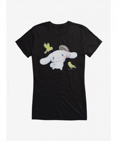 Cinnamoroll Bubble Girl's Tee - Lightweight Cotton Junior Size