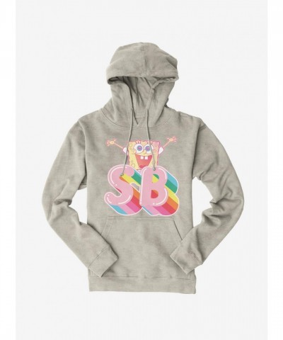 SpongeBob SquarePants Rainbow Initials Men's Hoodie