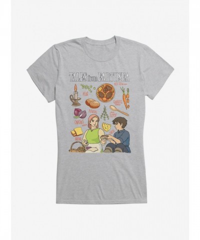 Studio Ghibli Tales from Earthsea Beef Stew Recipe Girls Fitted Tee
