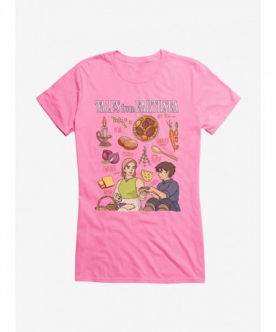 Studio Ghibli Tales from Earthsea Beef Stew Recipe Girls Fitted Tee