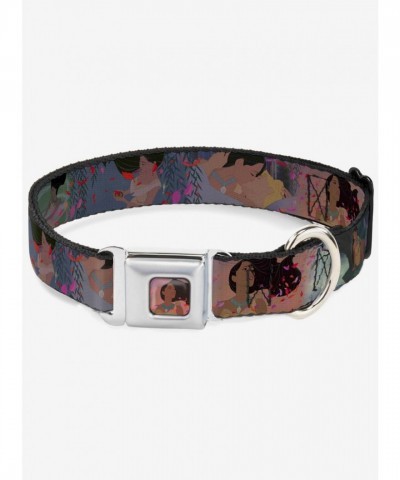 Disney Pocahontas Dog Collar with Seatbelt Buckle - John Smith Scenes