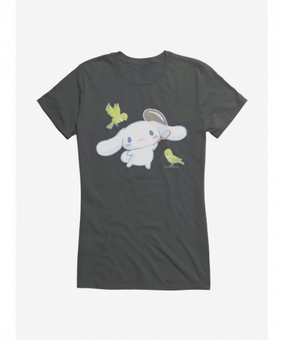 Cinnamoroll Bubble Girl's Tee - Lightweight Cotton Junior Size