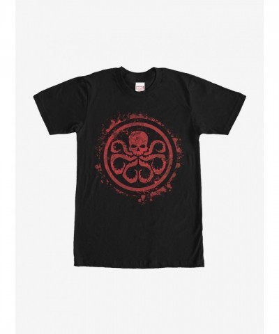 Marvel Hydra Army Logo T-Shirt - Unisex Black