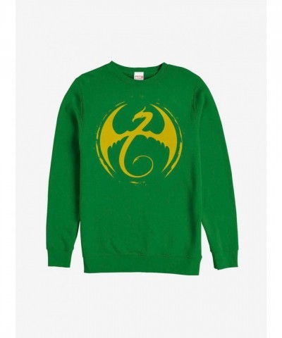 Marvel Iron Fist Dragon Tattoo Grey Sweatshirt