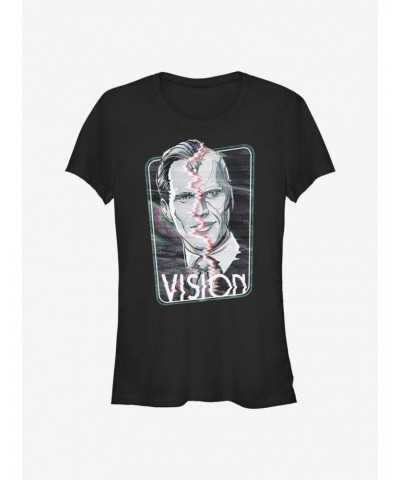 Marvel WandaVision Split Vision Girls T-Shirt $9.36 T-Shirts