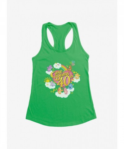 Care Bears 40th Anniversary Green Tank Top for Girls