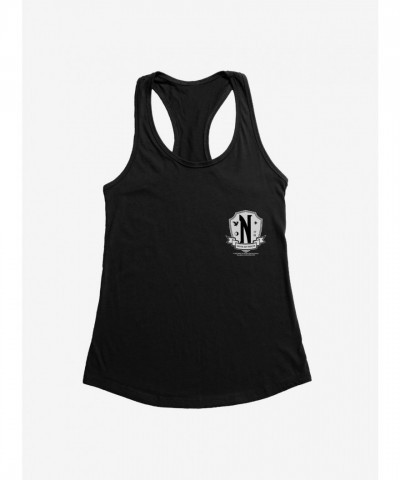 Wednesday Nevermore Academy Crest Lightweight Girls Tank