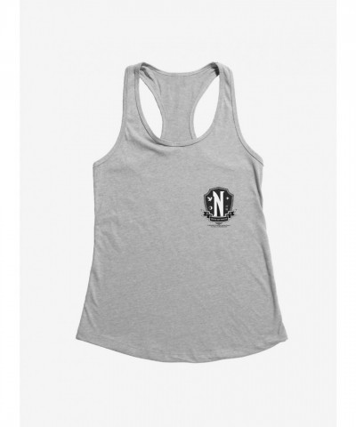 Wednesday Nevermore Academy Crest Lightweight Girls Tank