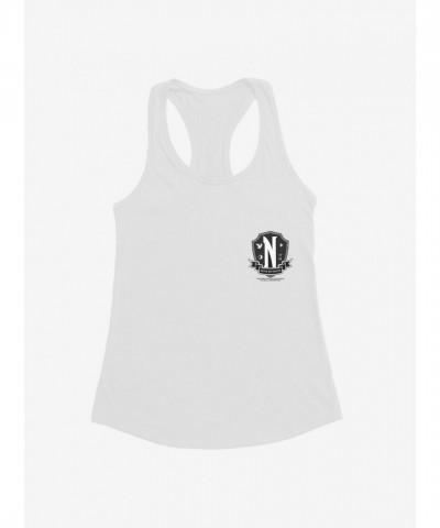 Wednesday Nevermore Academy Crest Lightweight Girls Tank