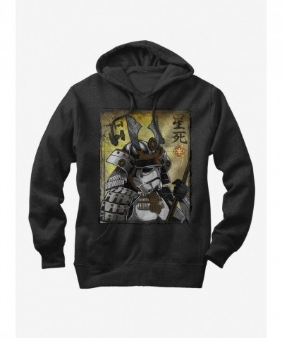 Samurai Stormtrooper Hoodie in Black - Men's Unisex