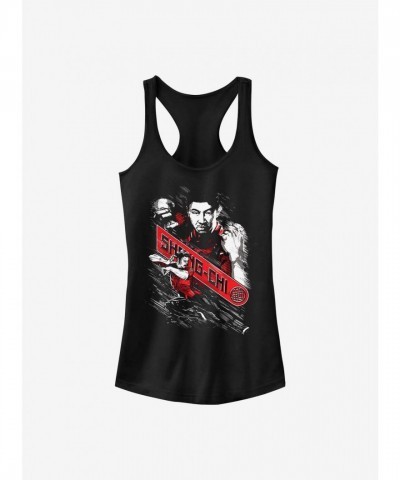 Marvel Shang-Chi Legends Of The Ten Rings Girls Tank Top - Black