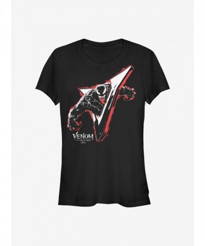 Marvel Girls Venom T-Shirt - Black