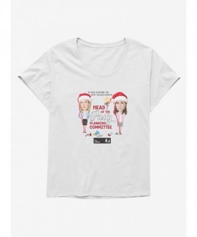 PPC Girls Office Head Plus Size Scoop Neck T-Shirt