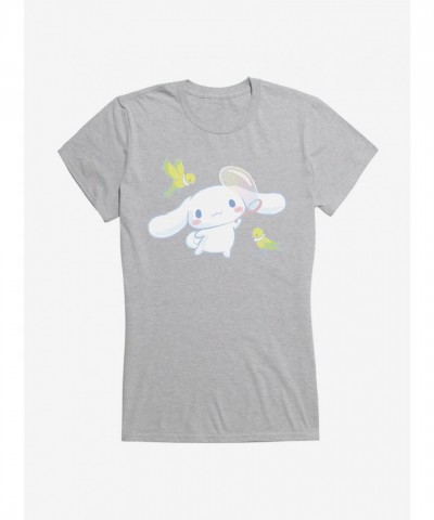 Cinnamoroll Bubble Girl's Tee - Lightweight Cotton Junior Size