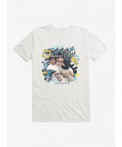 Chandler and Ross Friends Hug Comfortable Men's T-Shirt