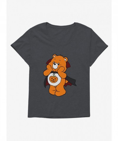 Care Bears Trick or Treat Plus Size Scoop Neck Tee for Girls