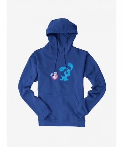 Blue's Clues Tickety Tock & Playtime Men's Hoodie