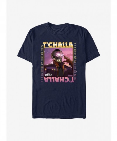 Marvel's T'Challa as Star-Lord Graphic Tee for Men
