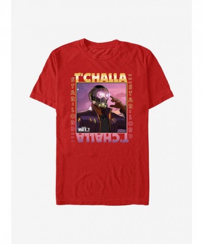 Marvel's T'Challa as Star-Lord Graphic Tee for Men