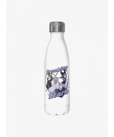 Disney Villains Inspired Water Bottle - White 17 Oz Stainless Steel