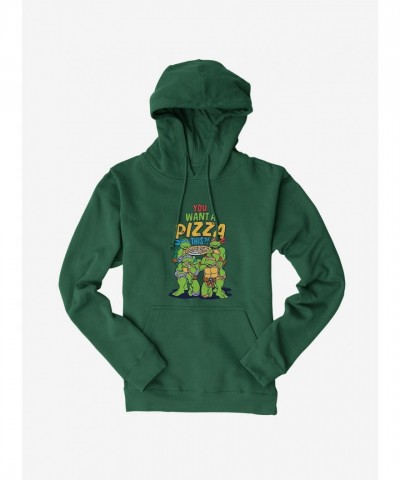 Teenage Mutant Ninja Turtles Group Hoodie - Boys' Softshell Pizza Lover's Sweatshirt