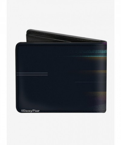 Disney Pixar Lightyear Buzz Men's Premium Vegan Leather Bifold Wallet