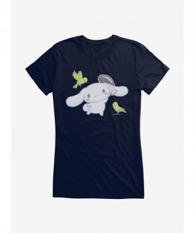 Cinnamoroll Bubble Girl's Tee - Lightweight Cotton Junior Size