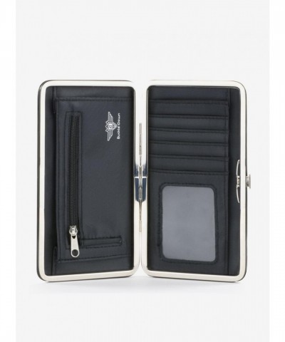 Disney Cruella De Vil Hinged Wallet - Sleek Vegan Leather Design