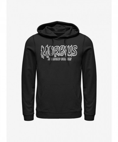 Marvel Morbius Monster Hoodie - Men's Black Edition
