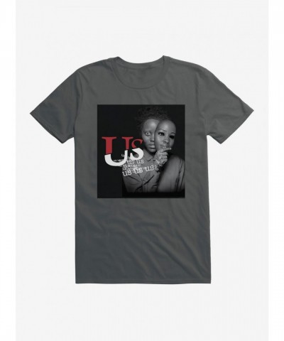 Us Behind The Mask Red Logo T-Shirt for Men