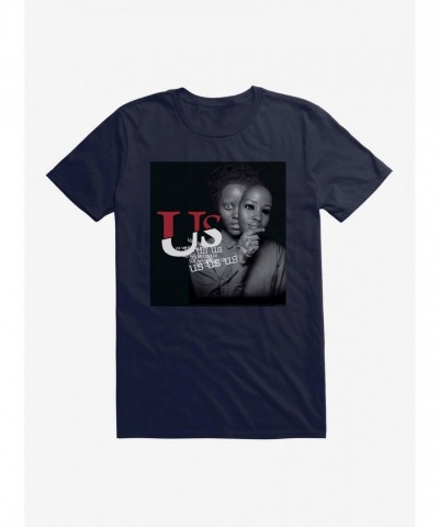 Us Behind The Mask Red Logo T-Shirt for Men