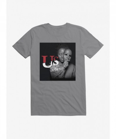 Us Behind The Mask Red Logo T-Shirt for Men