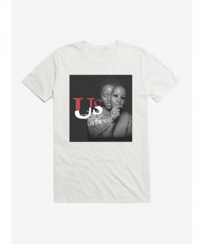 Us Behind The Mask Red Logo T-Shirt for Men