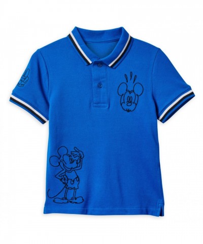 Mickey Mouse Embroidered Polo for Boys