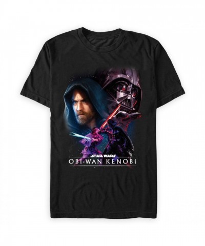 Obi-Wan Kenobi vs Darth Vader Adult T-Shirt – Star Wars Inspired Jersey Knit Tee