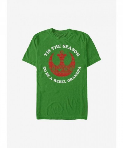 Star Wars Grandpa Rebel T-Shirt - Men's Green