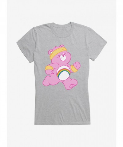 Cheer Bear Care Bears Lightweight Cotton Girls T-Shirt