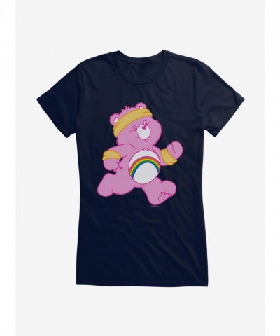 Cheer Bear Care Bears Lightweight Cotton Girls T-Shirt