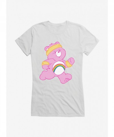 Cheer Bear Care Bears Lightweight Cotton Girls T-Shirt