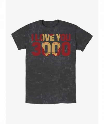 Marvel Avengers Mineral Wash Love You 3000 Tee - Unisex Multi