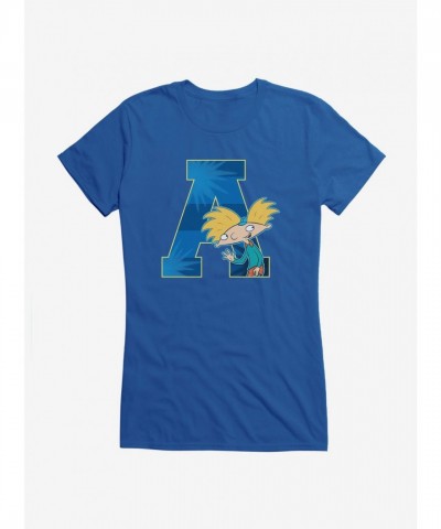 Hey Arnold Girls Lightweight Cotton T-Shirt