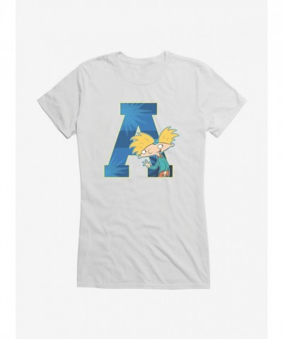Hey Arnold Girls Lightweight Cotton T-Shirt