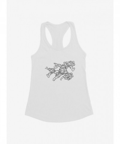 Teenage Mutant Ninja Turtles Girls Lightweight Tank Top