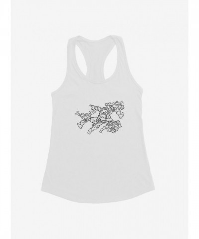 Teenage Mutant Ninja Turtles Girls Lightweight Tank Top