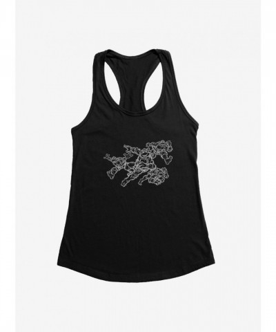 Teenage Mutant Ninja Turtles Girls Lightweight Tank Top