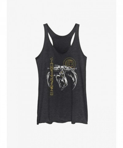 Marvel Moon Knight Graphic Tank Top for Girls - Black