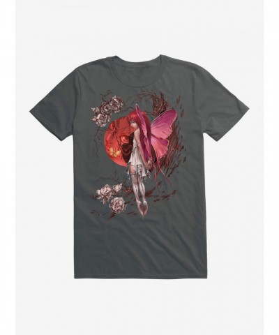 Trick Fairies Red Moon T-Shirt for Men