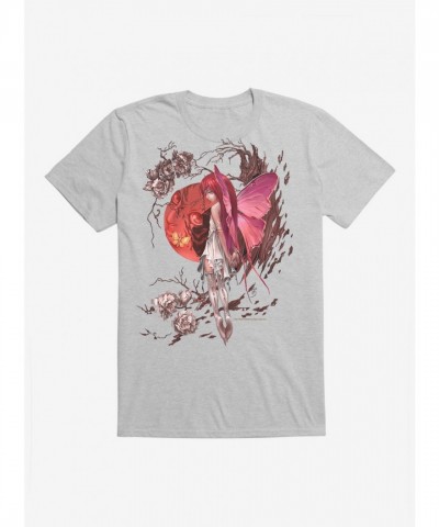 Trick Fairies Red Moon T-Shirt for Men