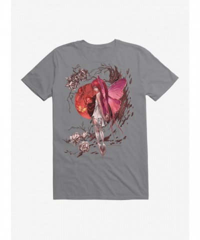 Trick Fairies Red Moon T-Shirt for Men